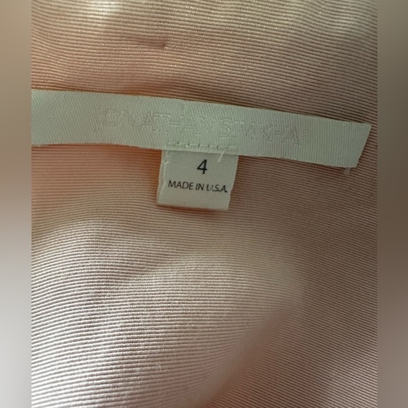 Jonathon Simkhai Burnout Brocade Midi Dress. Size 4. - Picture 7 of 7